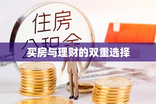 罗定买房与理财的双重选择