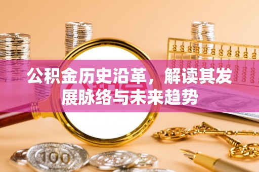 罗定公积金历史沿革，解读其发展脉络与未来趋势