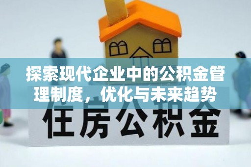 罗定探索现代企业中的公积金管理制度，优化与未来趋势