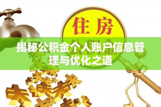 罗定揭秘公积金个人账户信息管理与优化之道