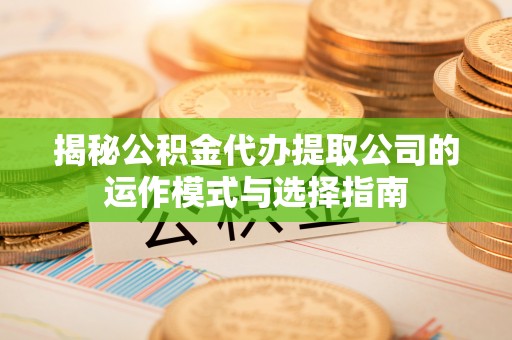 罗定揭秘公积金代办提取公司的运作模式与选择指南