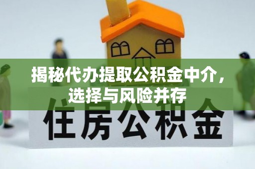罗定揭秘代办提取公积金中介，选择与风险并存