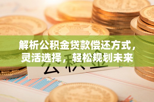 罗定解析公积金贷款偿还方式，灵活选择，轻松规划未来