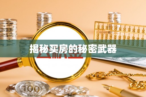 罗定揭秘买房的秘密武器