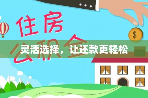 罗定灵活选择，让还款更轻松