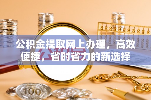 罗定公积金提取网上办理，高效便捷，省时省力的新选择
