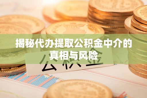罗定揭秘代办提取公积金中介的真相与风险