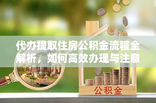 罗定代办提取住房公积金流程全解析，如何高效办理与注意事项