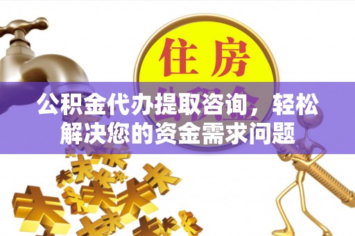罗定公积金代办提取咨询，轻松解决您的资金需求问题