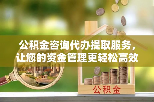 罗定公积金咨询代办提取服务，让您的资金管理更轻松高效
