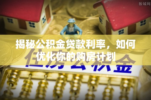 罗定揭秘公积金贷款利率，如何优化你的购房计划