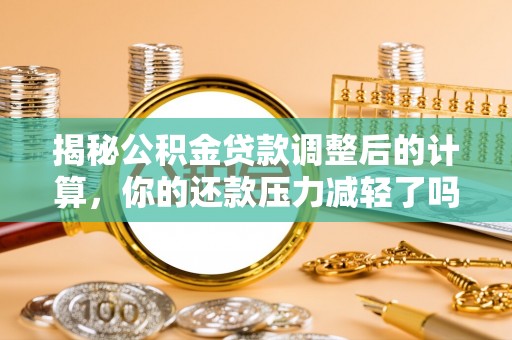 罗定揭秘公积金贷款调整后的计算，你的还款压力减轻了吗？
