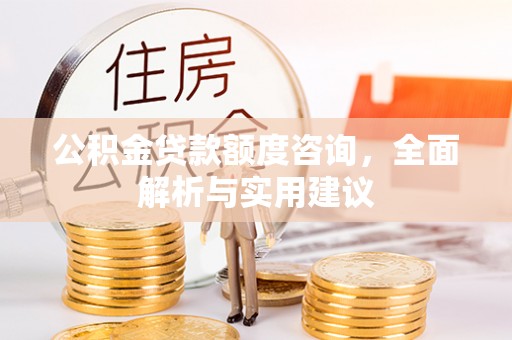 罗定公积金贷款额度咨询，全面解析与实用建议