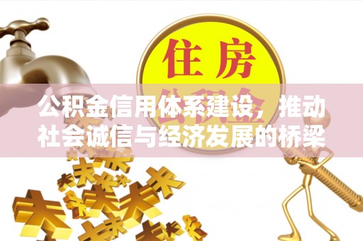 罗定公积金信用体系建设，推动社会诚信与经济发展的桥梁