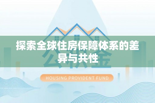 罗定探索全球住房保障体系的差异与共性