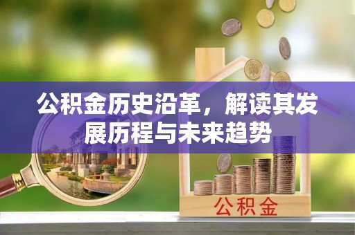 罗定公积金历史沿革，解读其发展历程与未来趋势