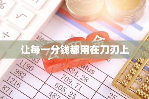 罗定让每一分钱都用在刀刃上